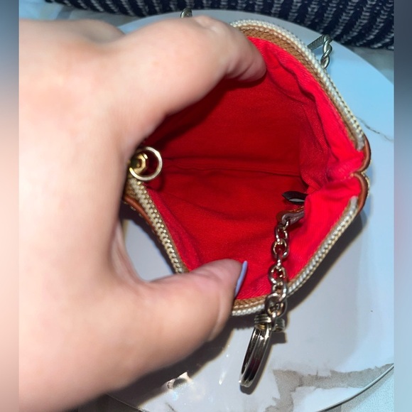 Dooney & Bourke Cork Leather Wristlet, Pink - Picture 11 of 13